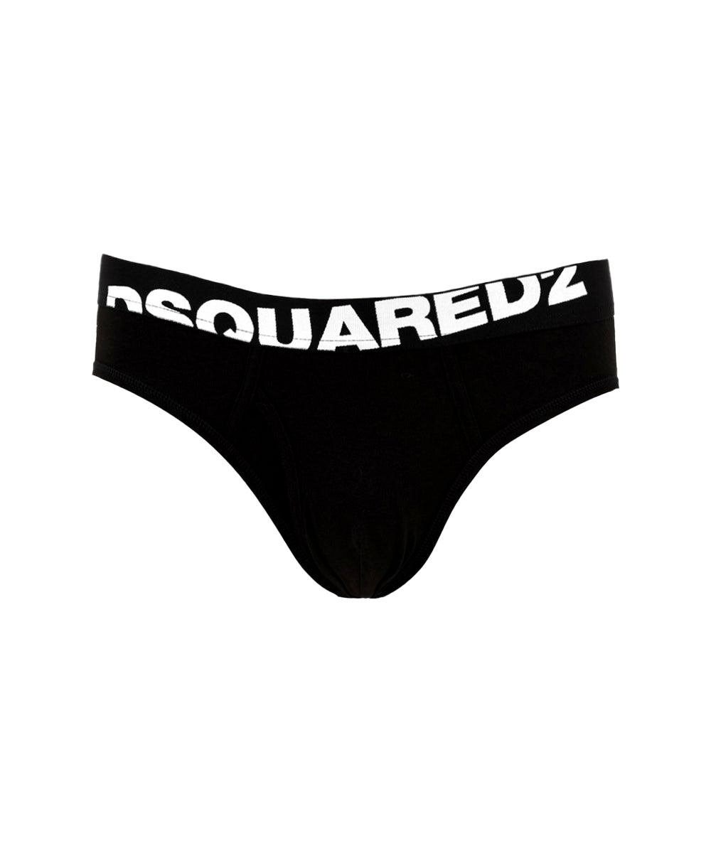 Slip DSQUARED2 Uomo DCX670030 Nero