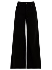 Pantalone EUROPEAN CULTURE Donna 08MU-3821 Nero