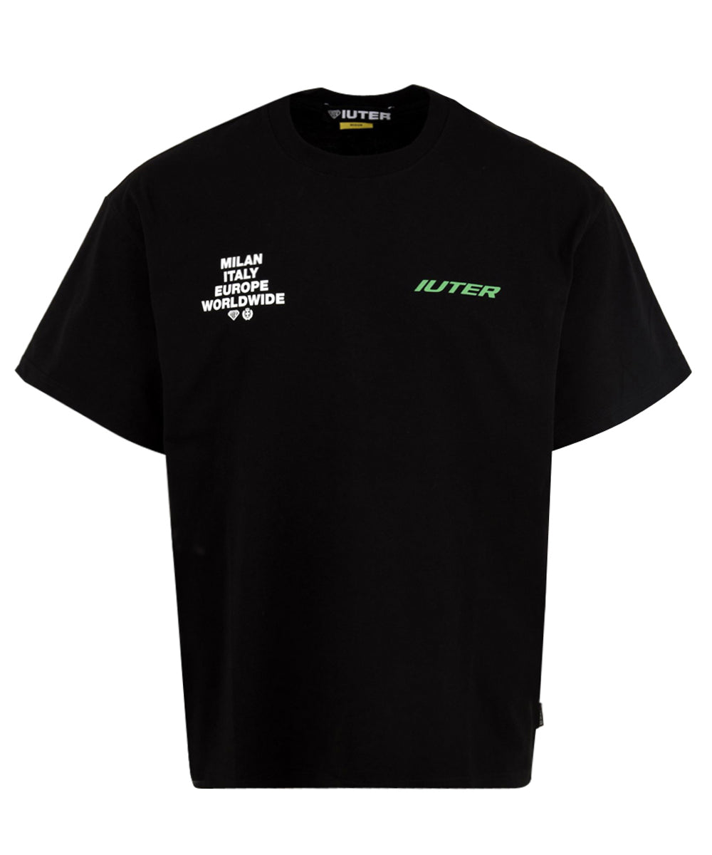 T-shirt IUTER Uomo 24WITS09 Nero