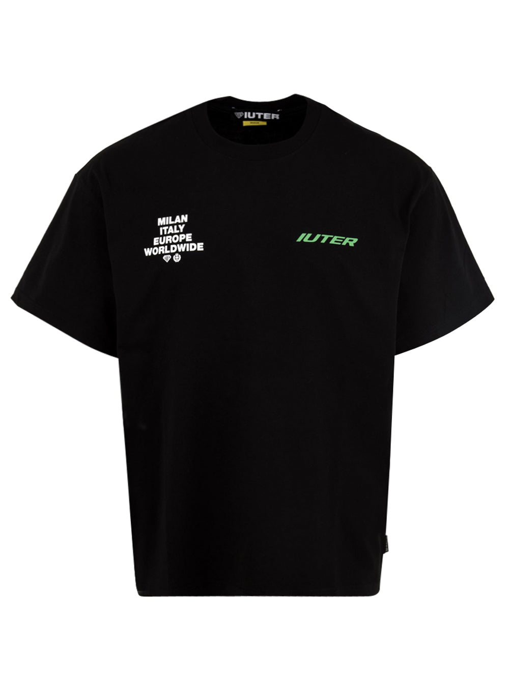 T-shirt IUTER Uomo 24WITS09 Nero