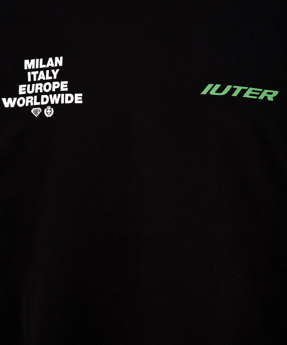 T-shirt IUTER Uomo 24WITS09 Nero