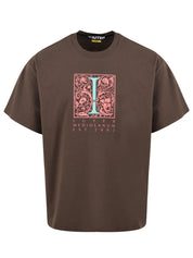 T-shirt IUTER Uomo 24WITS31 Marrone