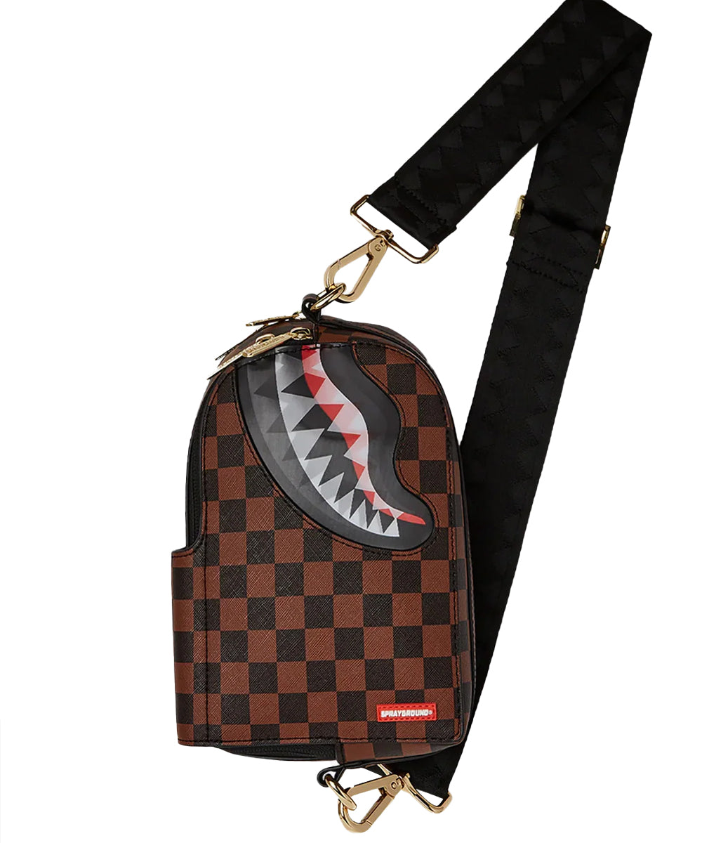 Tracolla SPRAYGROUND Unisex 910B6521NSZ Marrone