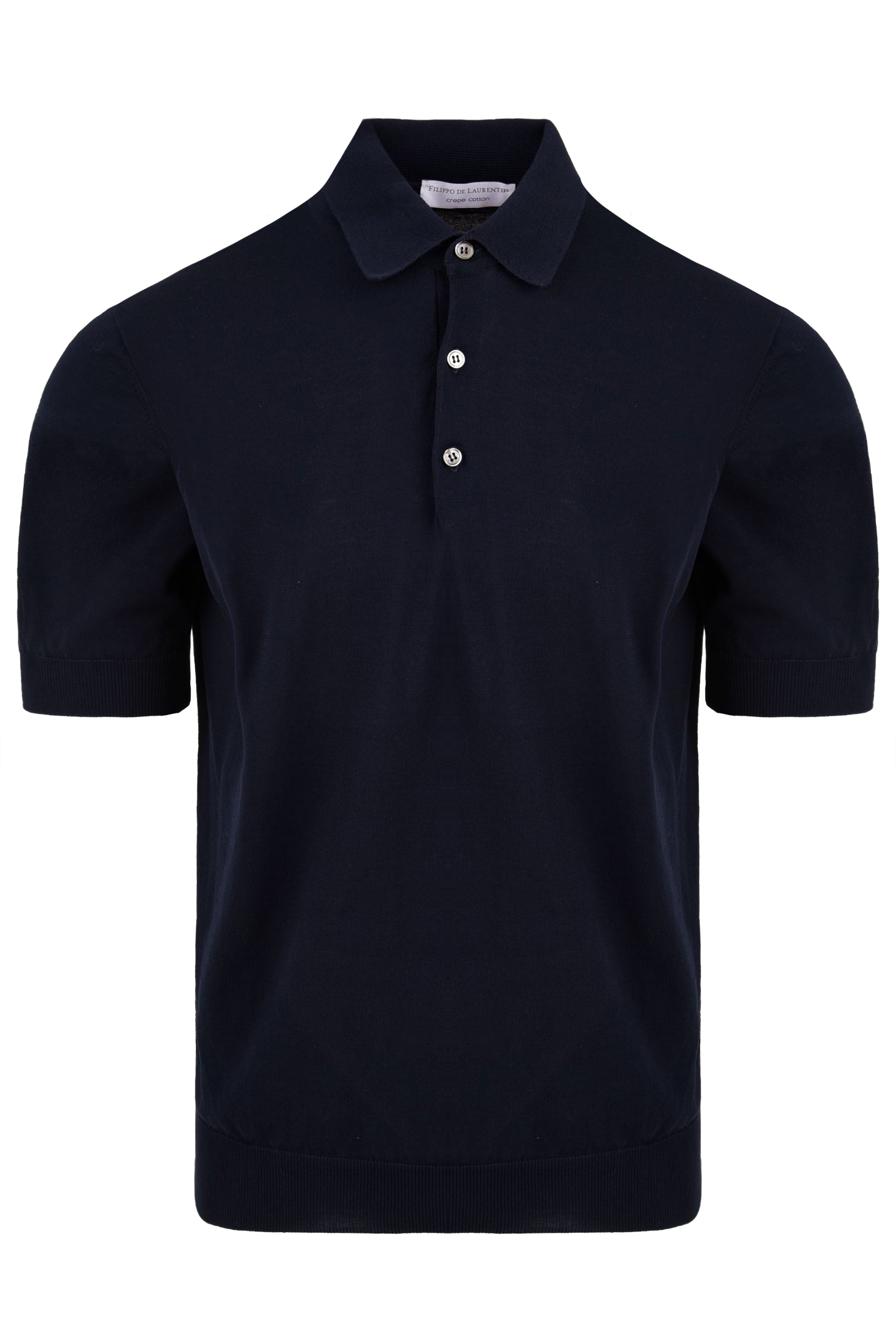 Polo FILIPPO DE LAURENTIIS Uomo PL1MC CR14R Blue