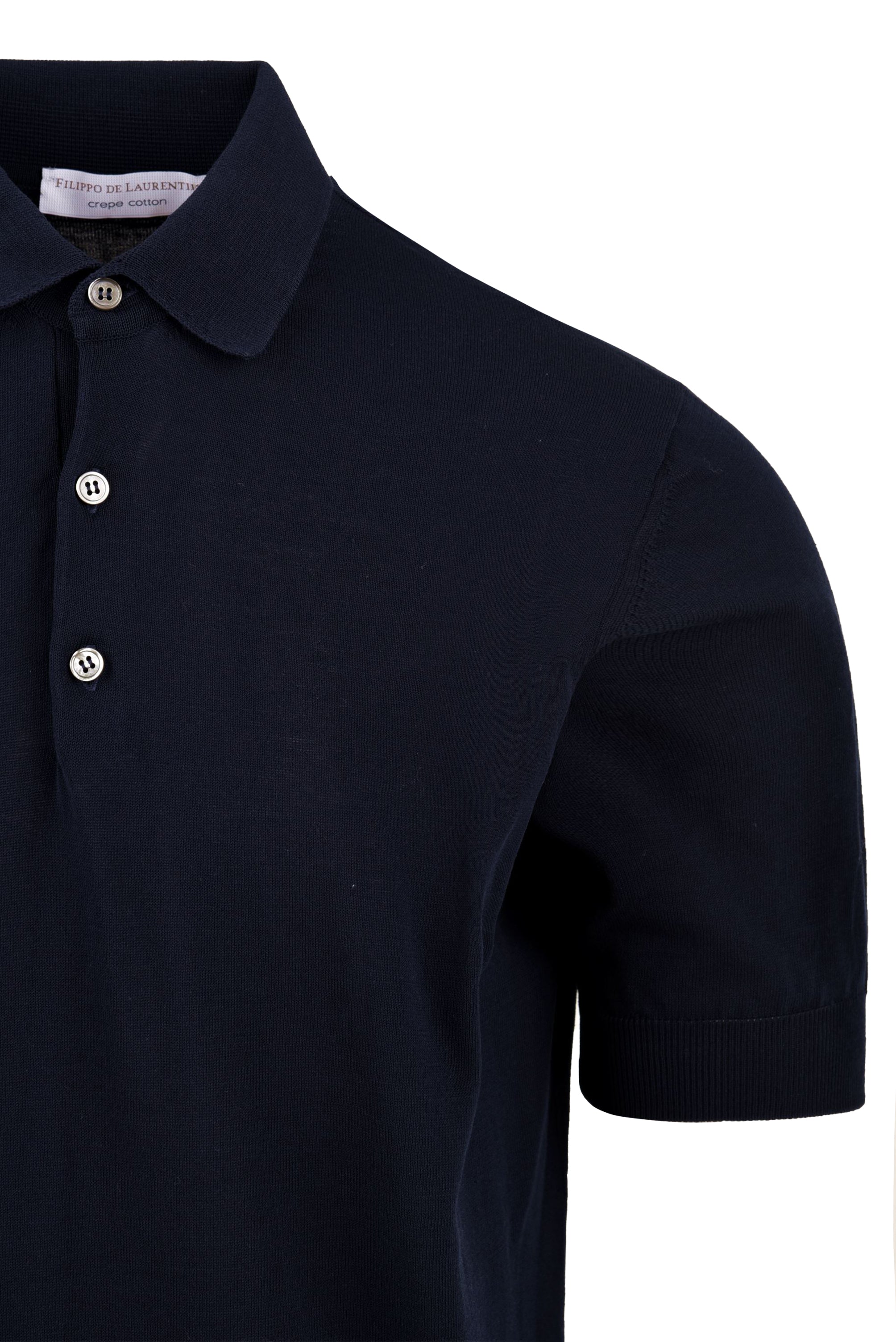 Polo FILIPPO DE LAURENTIIS Uomo PL1MC CR14R Blue