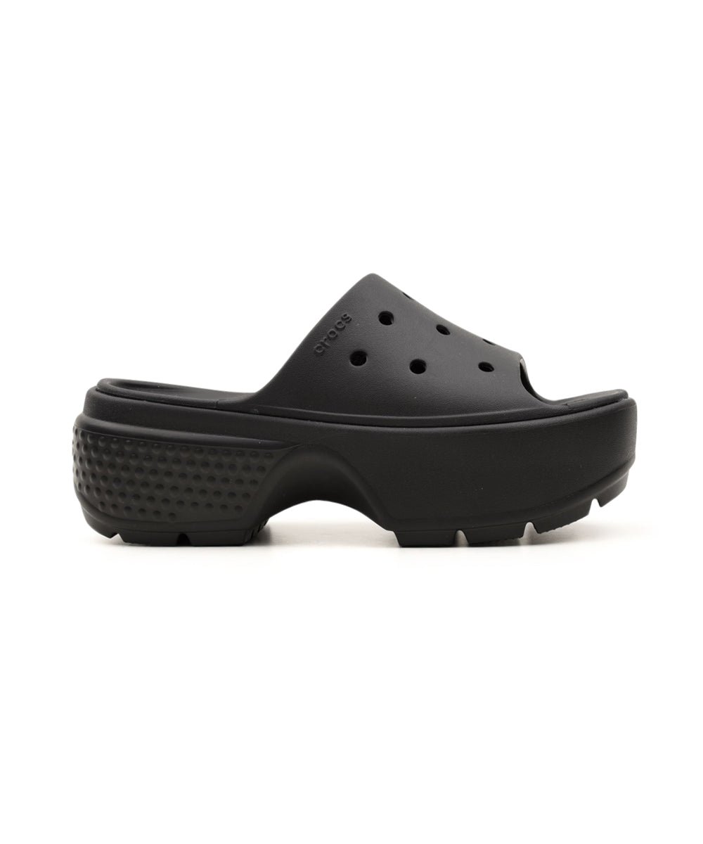 Sandalo unisex Stomp Slide con tacchetti nero