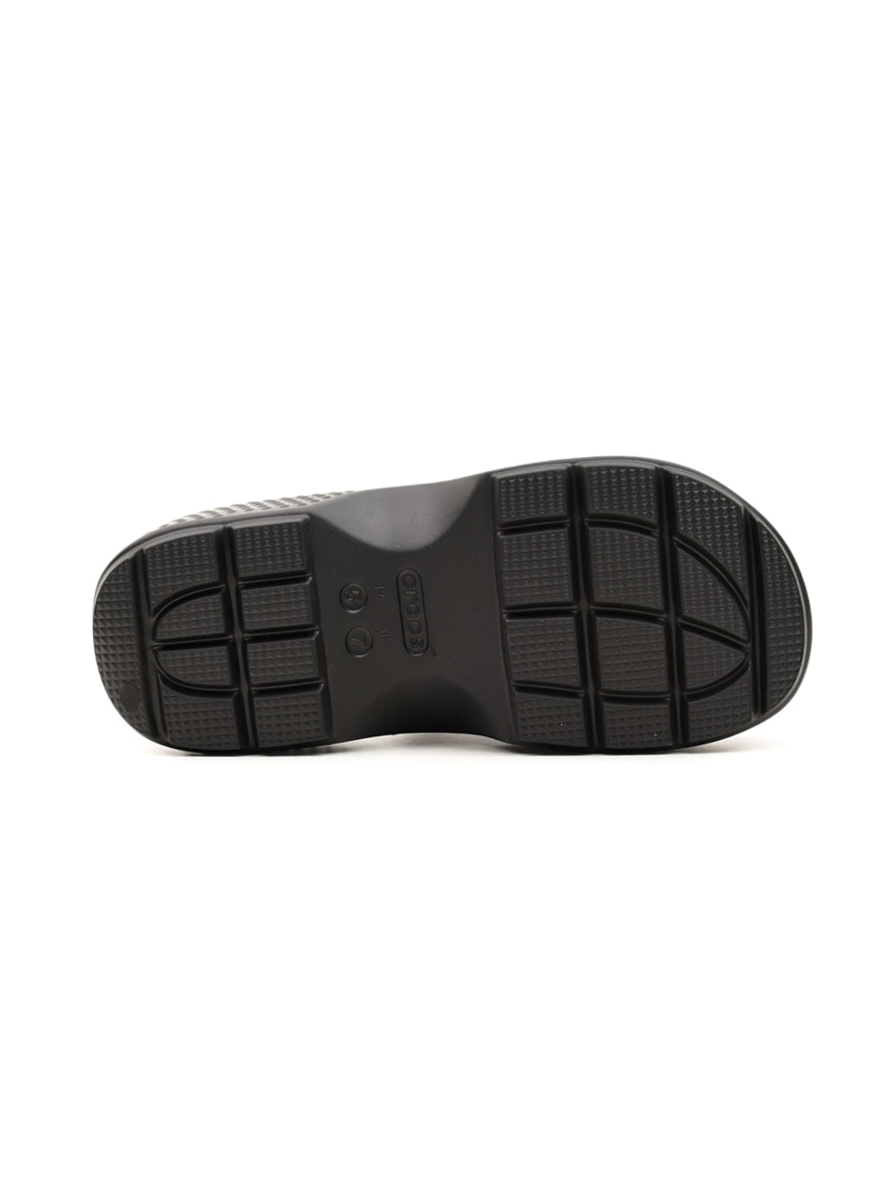 Sandalo unisex Stomp Slide con tacchetti nero