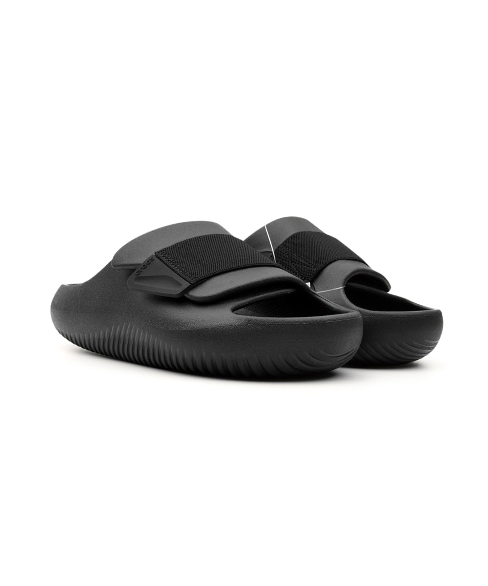 Sandalo unisex Mellow nero chiusura a strappo