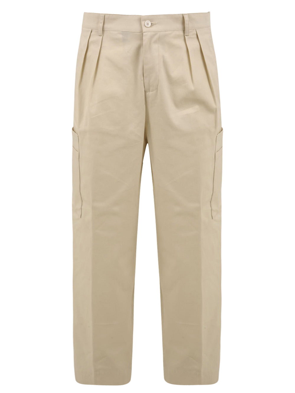 Pantalone uomo chiaro con tasche ampie