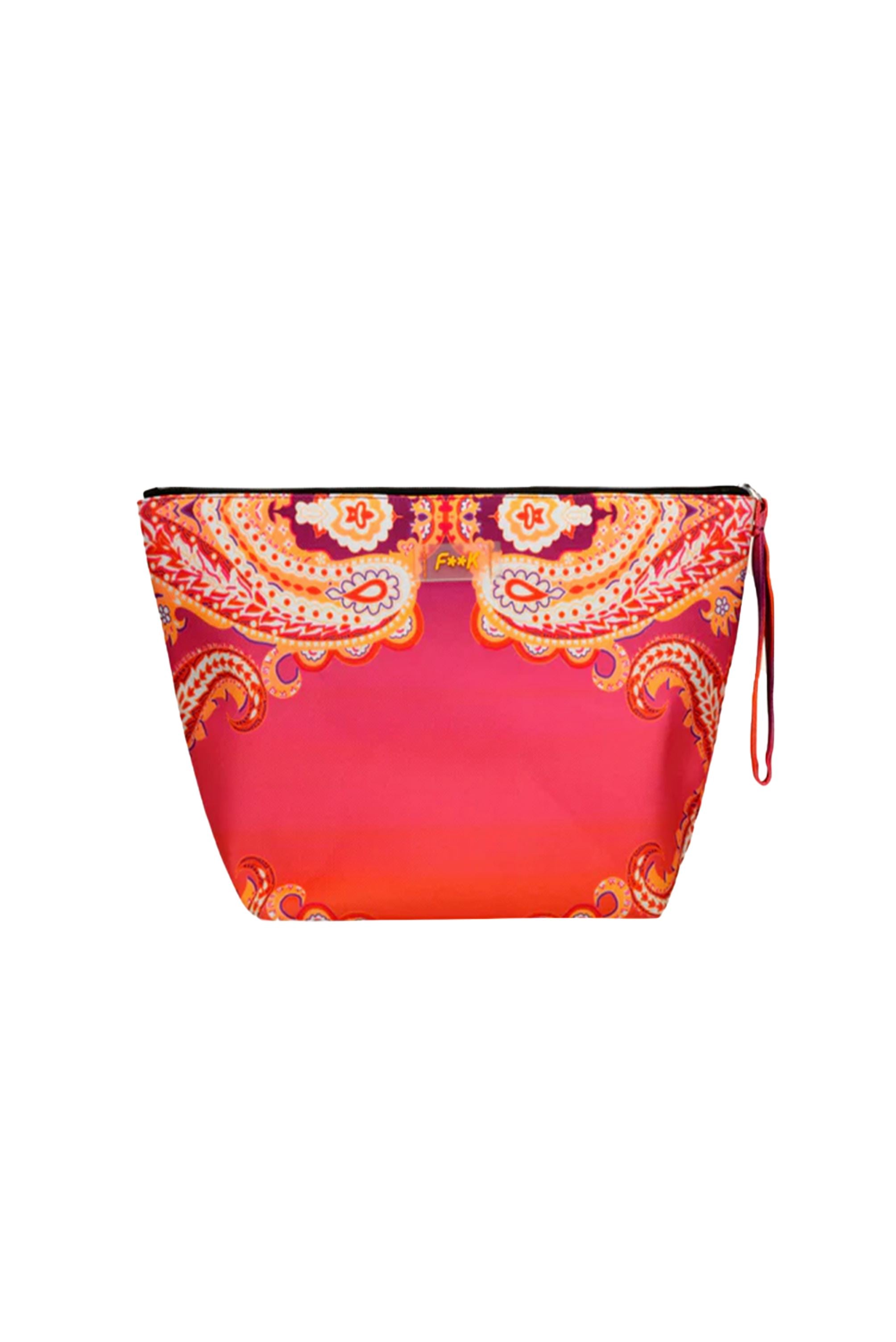 Pochette donna Sunrise fantasia colori caldi maxi