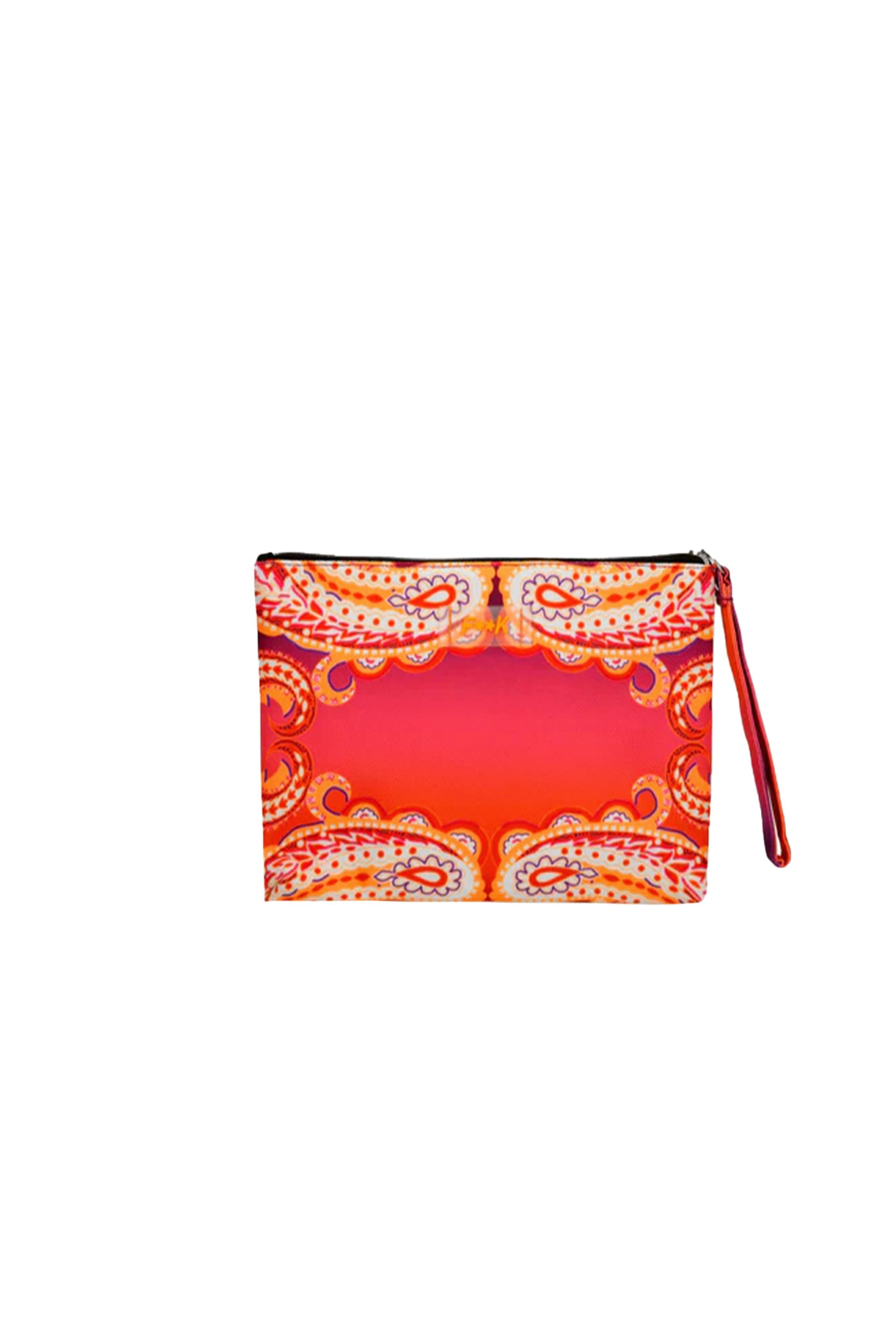 Pochette donna mini modello Sunrise colori caldi