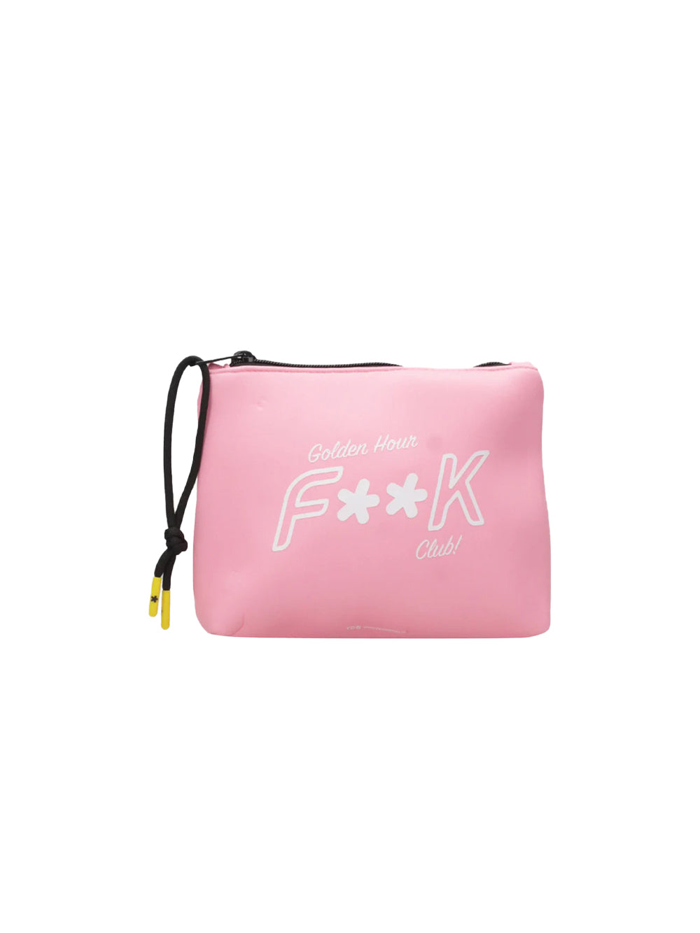 Women's pink sea clutch bag