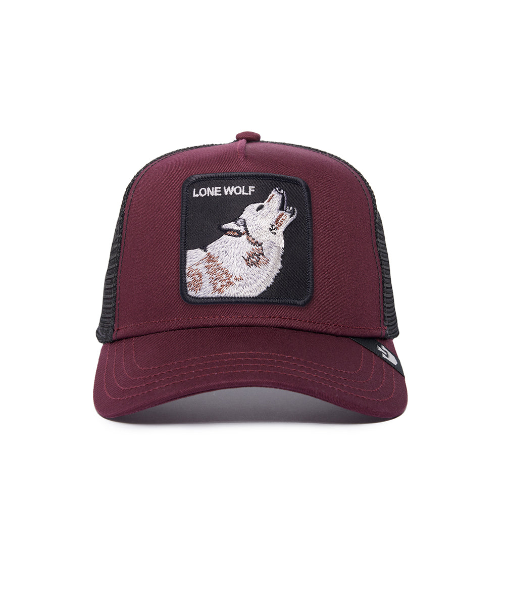 Cappello bordeaux Unisex Goorin Bros Lone Wolf