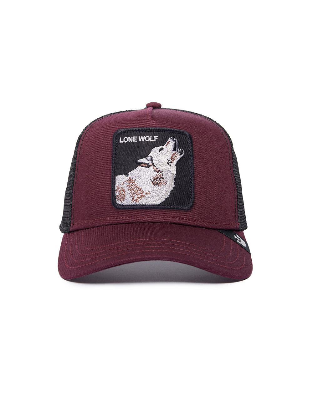 Cappello bordeaux Unisex Goorin Bros Lone Wolf