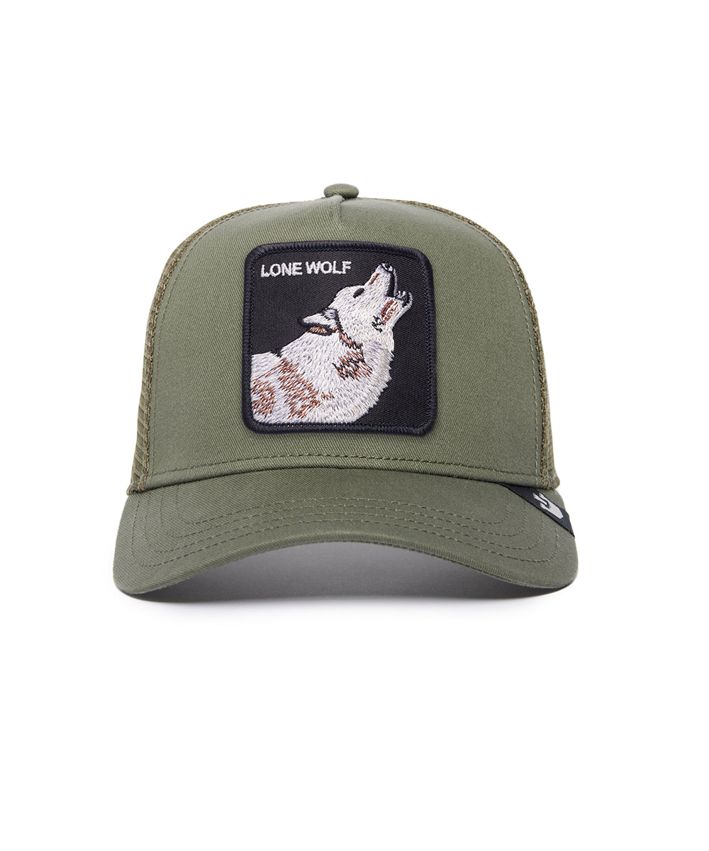 Cappello verde Unisex Goorin Bros Lone Wolf