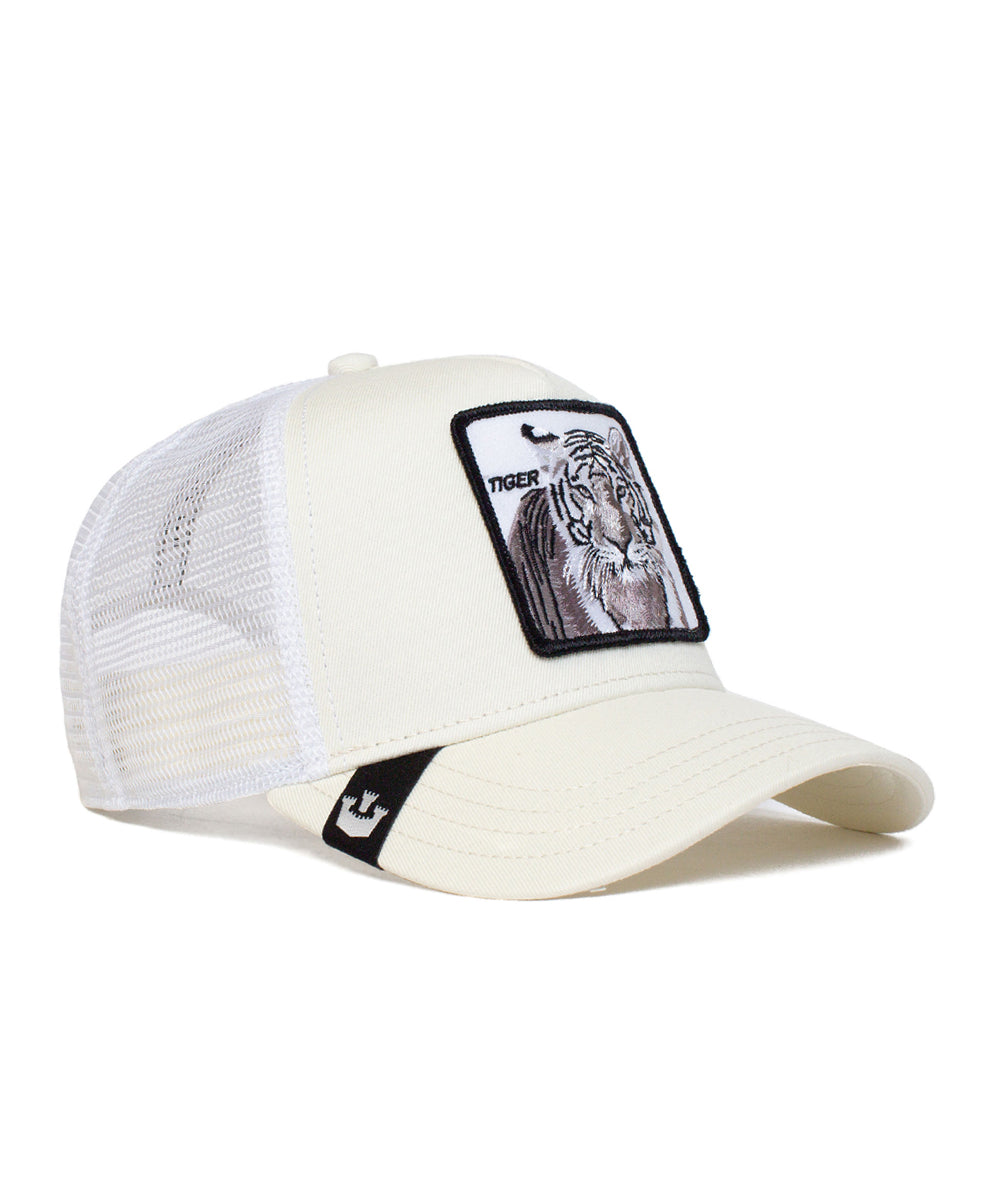 Cappello Unisex Goorin Bros Tiger White