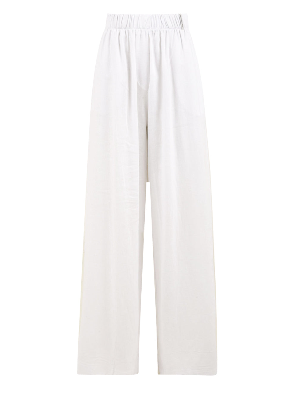 Pantalone largo bianco Donna Hinnominate