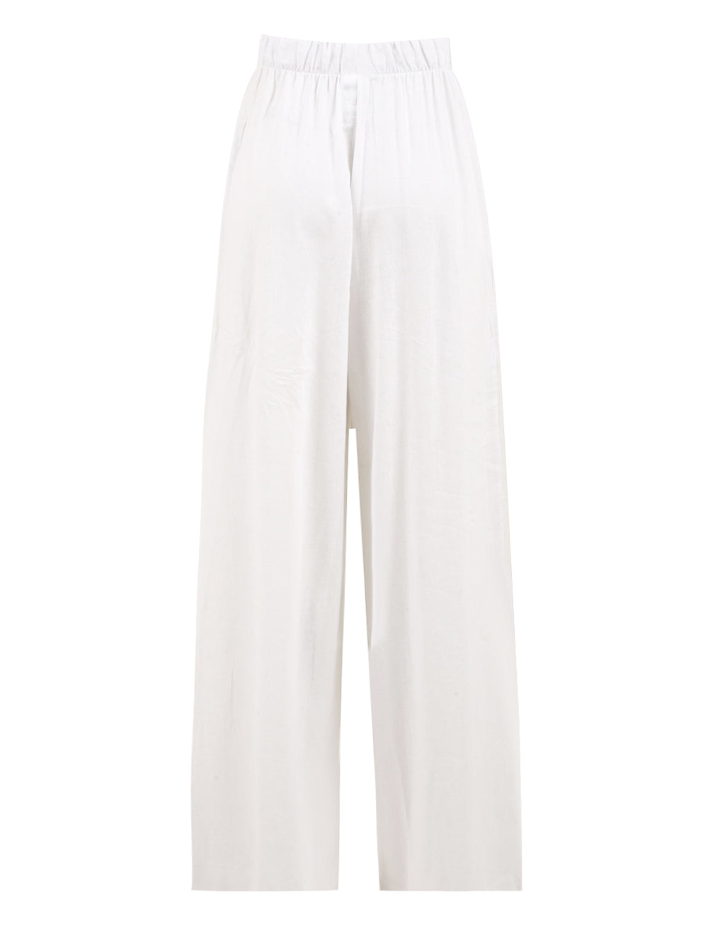 Pantalone largo bianco Donna Hinnominate