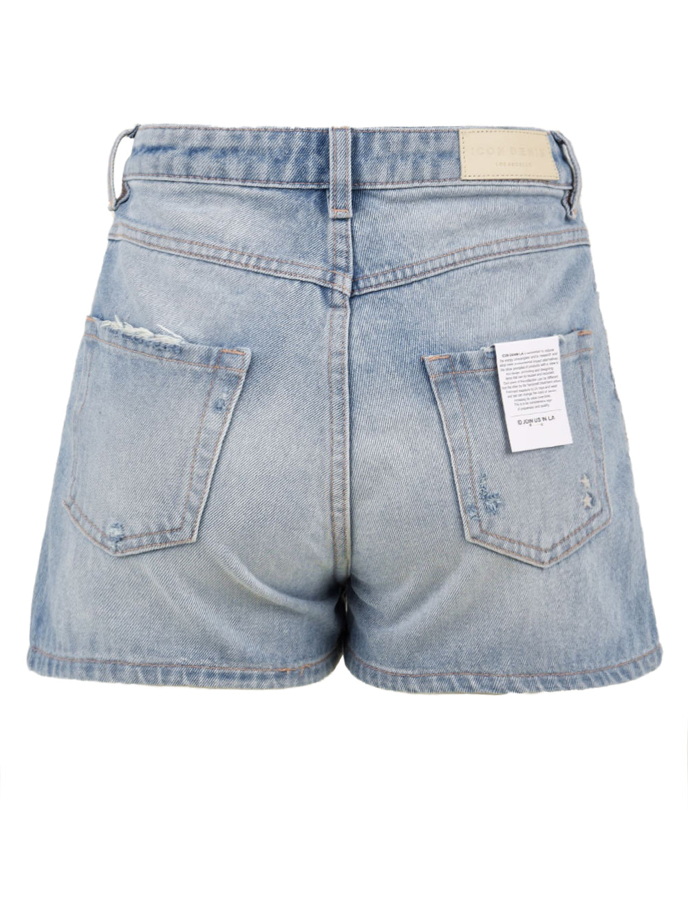 Shorts ICON DENIM LOS ANGELES donna Sam Eco in cotone organico