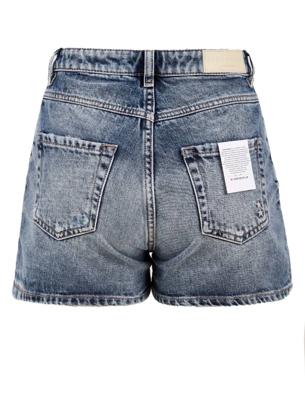 Shorts ICON DENIM LOS ANGELES donna Sam con strappi