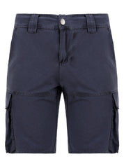 Shorts uomo modello Jarwa in cotone con tasche cargo