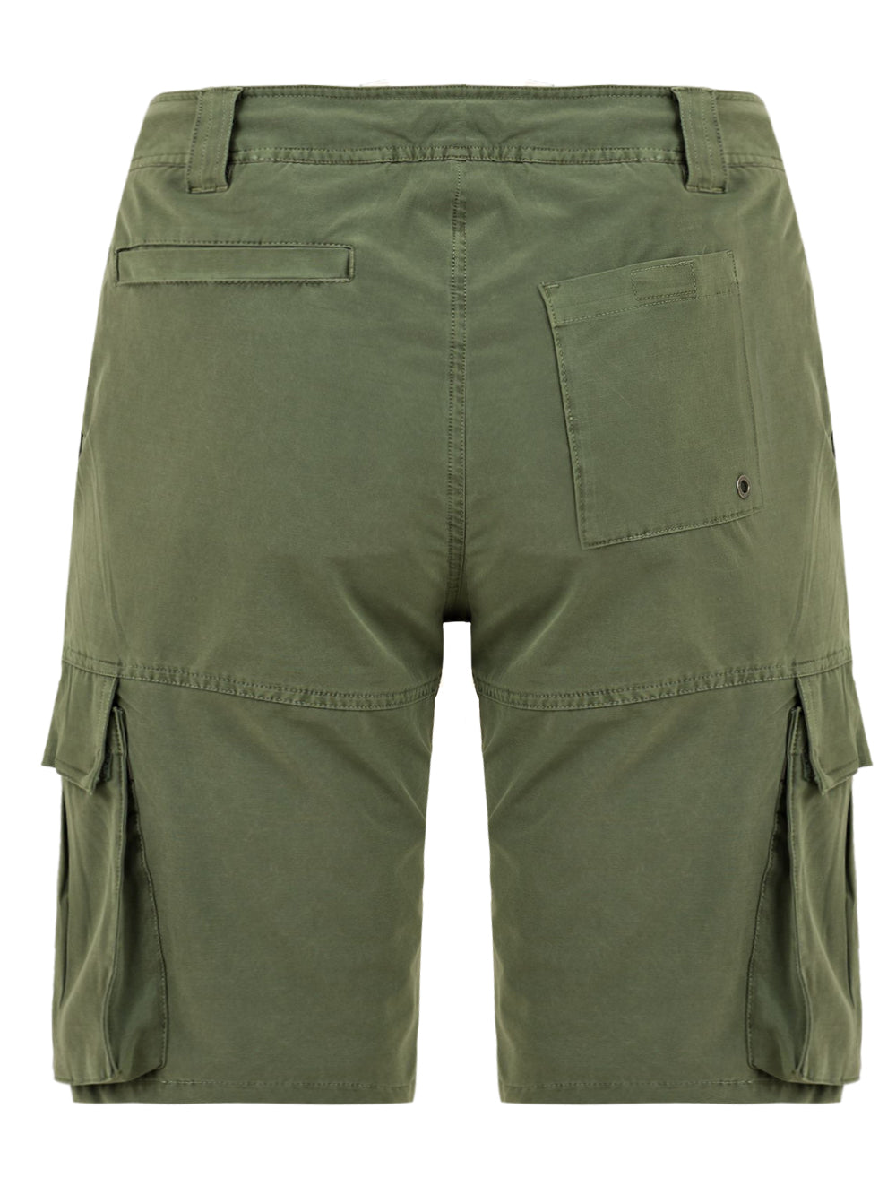 Shorts Jarwa uomo in cotone con tasche verde