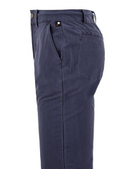 Pantaloni uomo modello Praslin in cotone blu