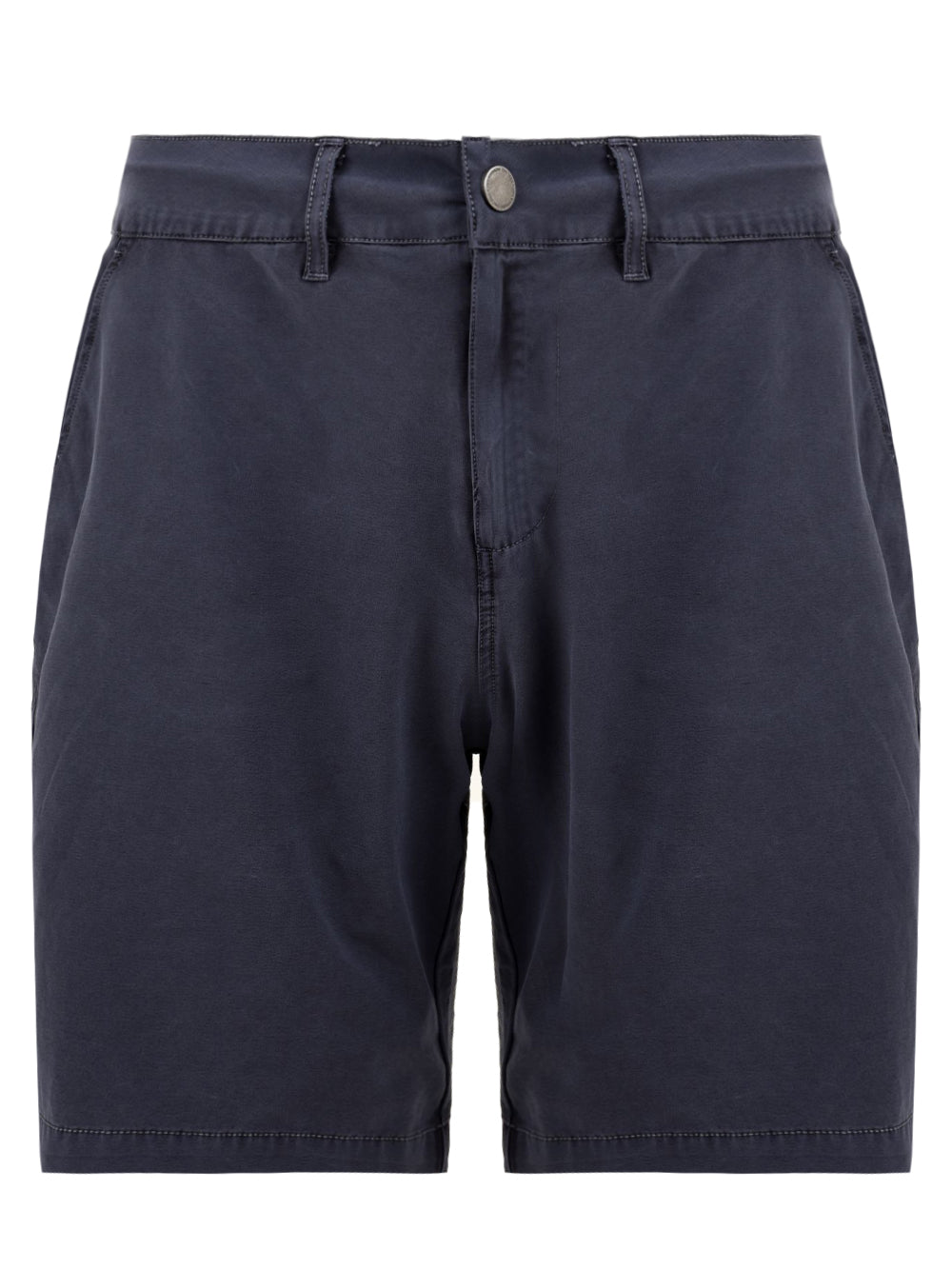 Shorts uomo modello Chagos in cotone blu con tasche