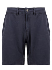 Shorts uomo modello Chagos in cotone blu con tasche