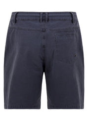 Shorts uomo modello Chagos in cotone blu con tasche