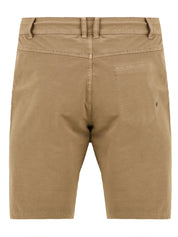 Shorts uomo beige in cotone Chagos