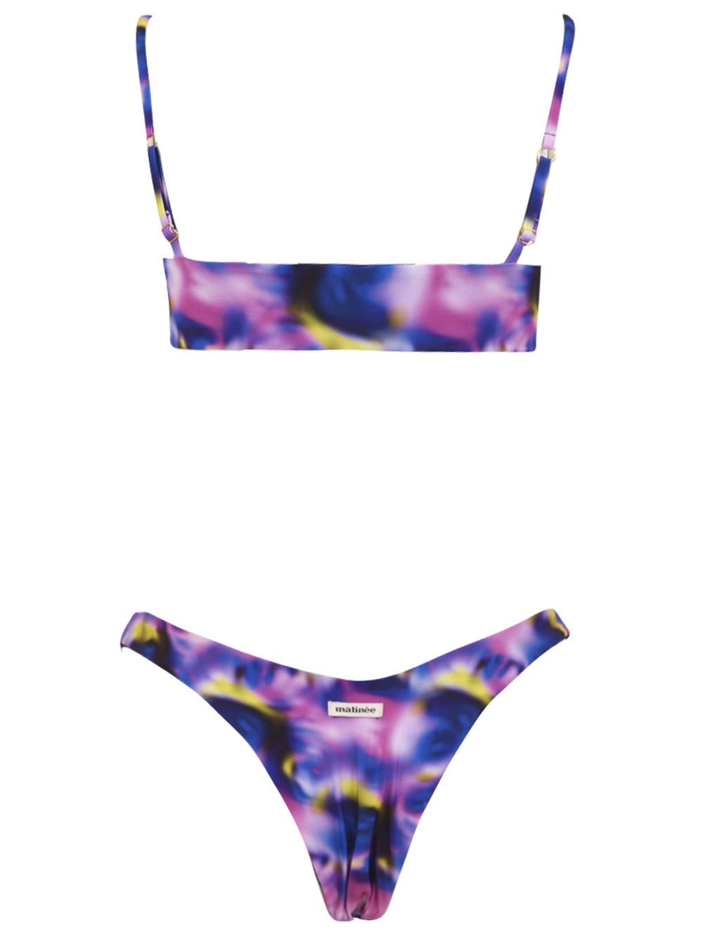 Costume Donna Dora Tie Dye stampa viola regolabile