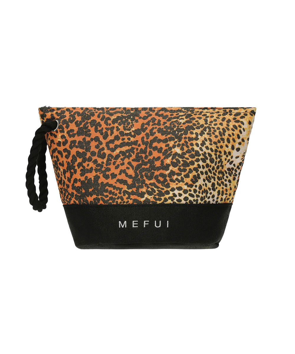 Pochette donna fantasia animalier da mare con cinturino