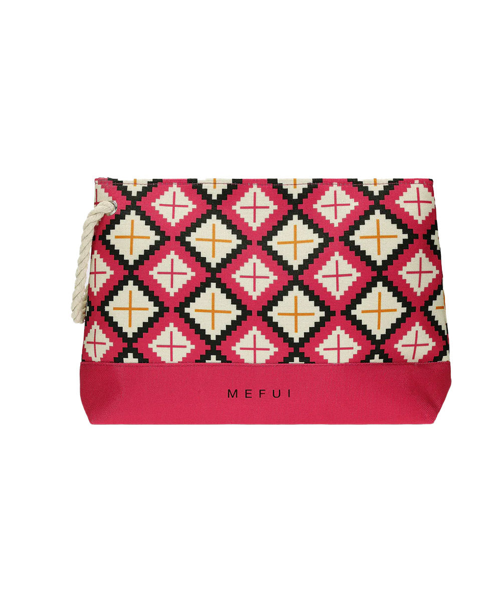 Pochette Donna multicolore con zip