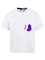 T-shirt OCTOPUS Uomo 24SOTS04 Bianco