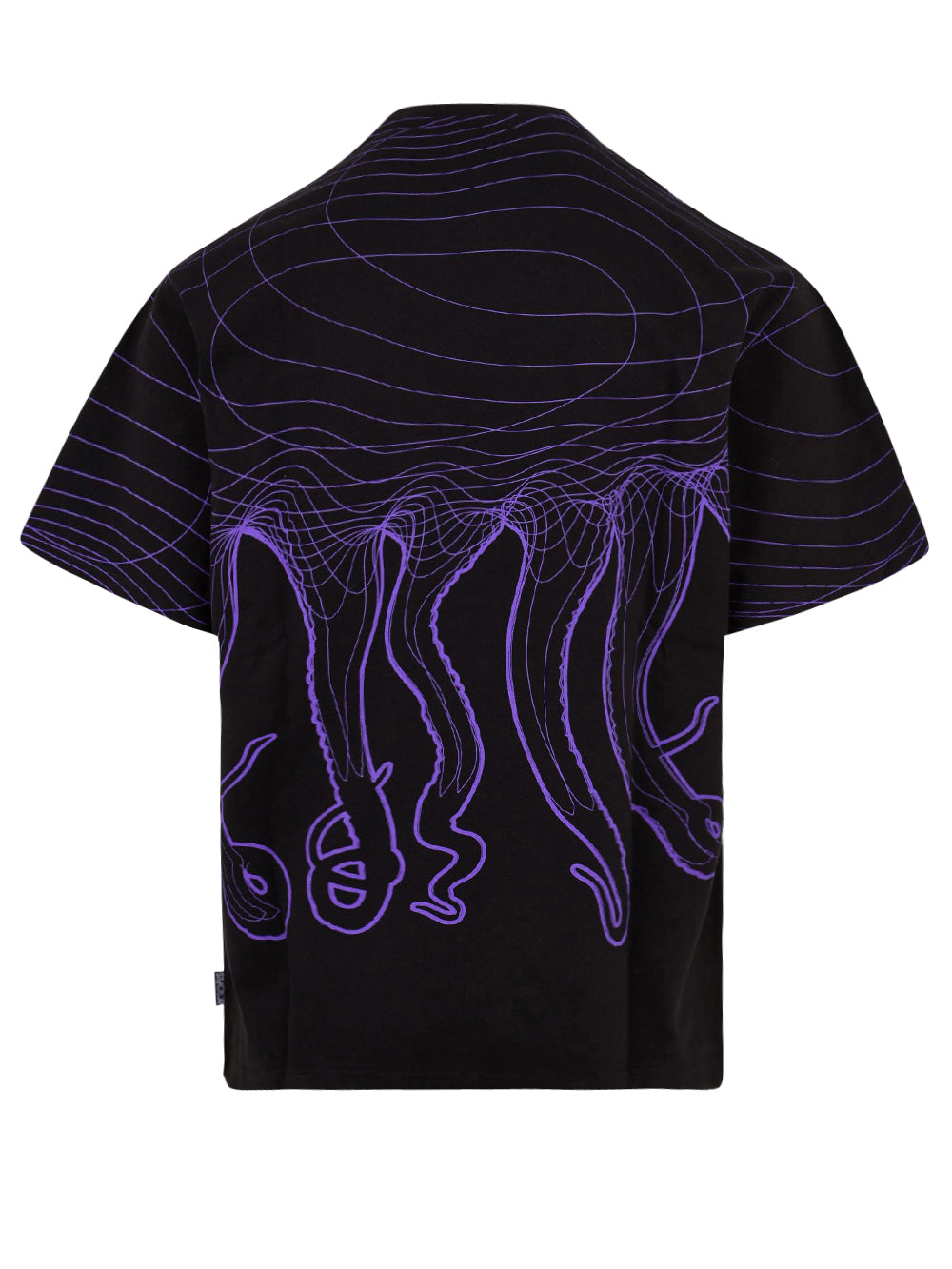 T-shirt OCTOPUS Uomo 24SOTS71 Nero