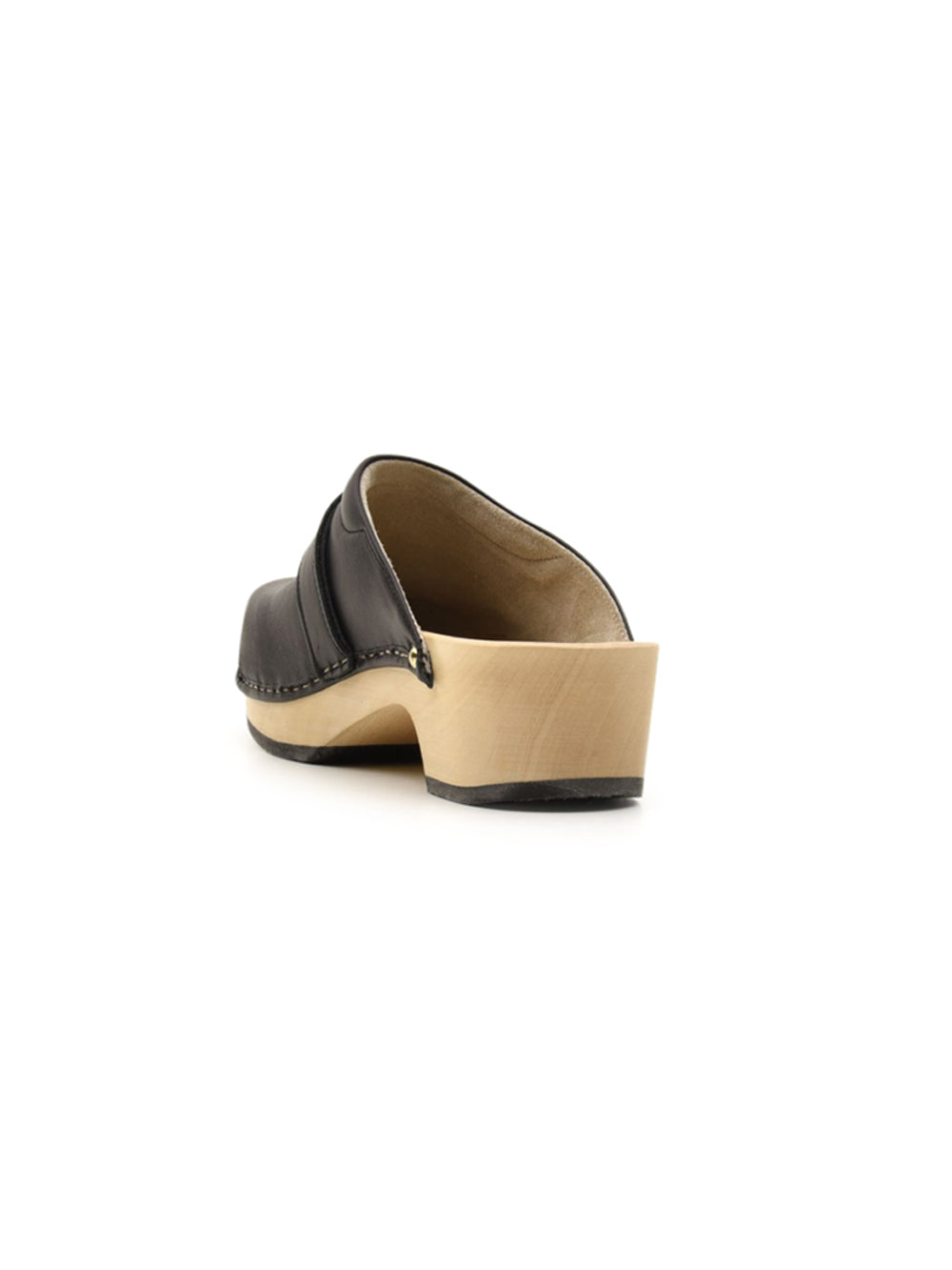 Sabot Donna Pescura Clog 50 in pelle nero