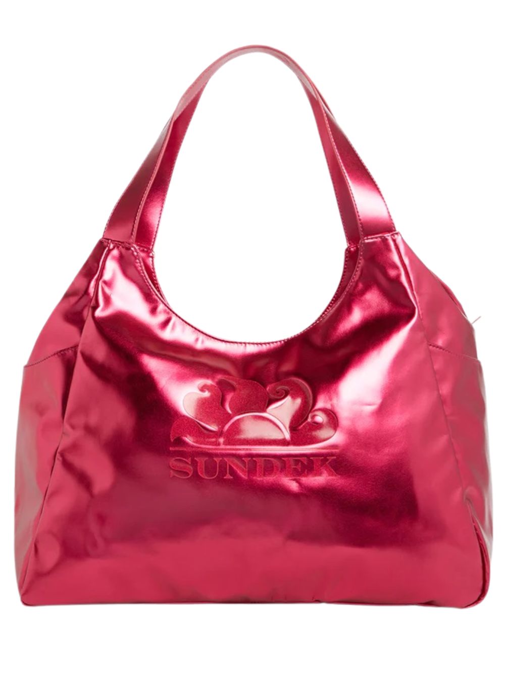 Unisex shopper bag with logo print