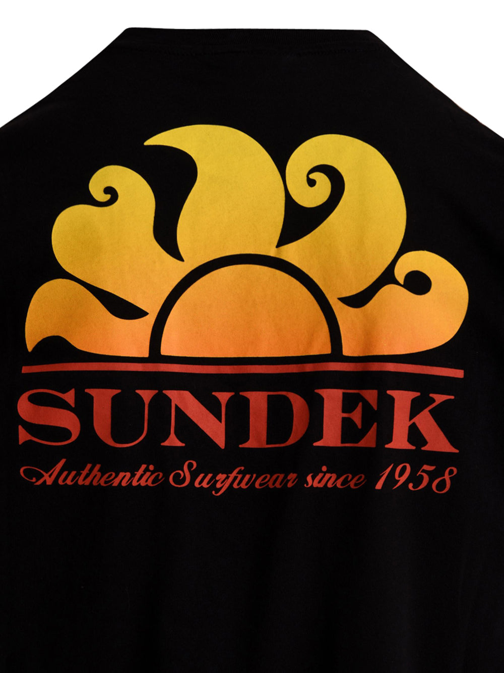 T-shirt SUNDEK Uomo M028TEJ7800 Nero