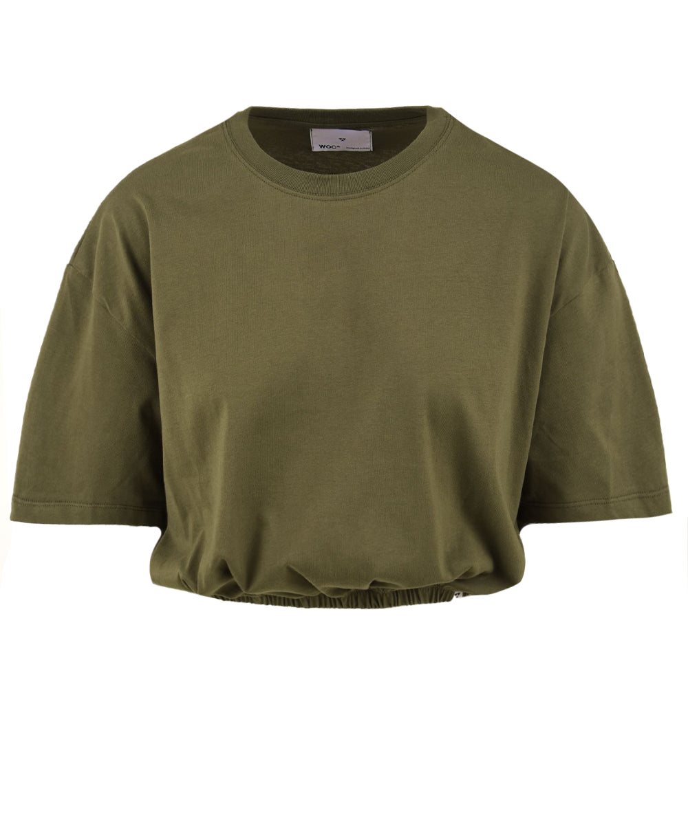 T-shirt verde Donna Woc